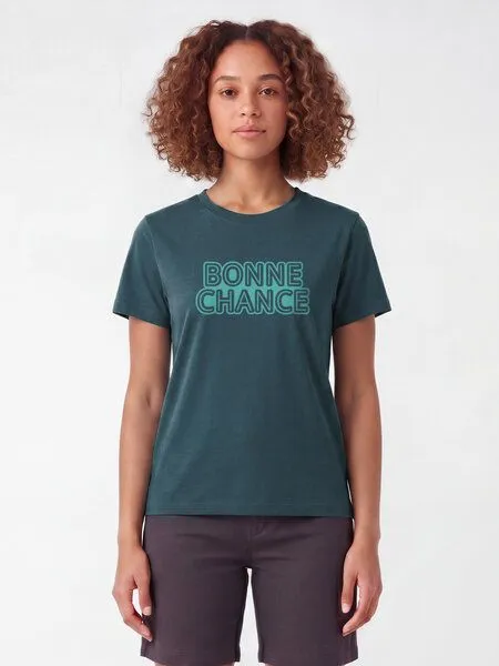 watapparel watapparel T-Shirt Frauen Bonne Chance, Stargazer, – Produktbild 2 von 2