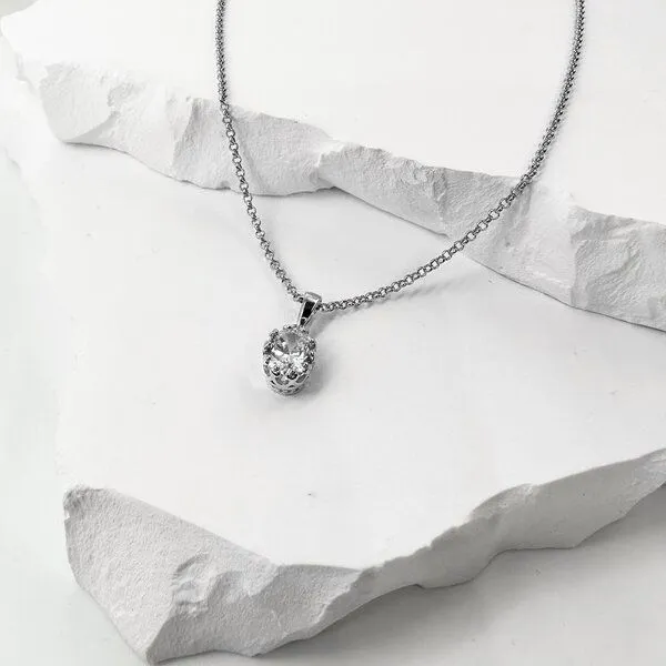 MOANINA MOANINA Kette Milano - 925 Silber/18k Gold Vermeil - 3 Längen, Silber, – Produktbild 1 von 4