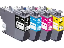 KMP KMP Tintenpatronen ersetzt Brother LC-3217BK/C/M/Y schwarz, cyan, magenta, gelb, 4er-Set – Produktbild 1 von 1