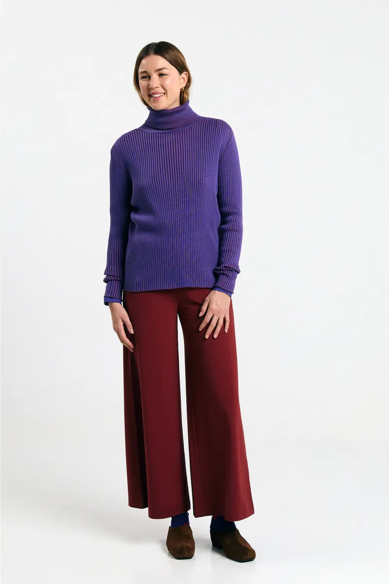 SUITE13LAB SUITE13LAB Damen vegan Pullover Muge In Königsblau, Blau, – Produktbild 2 von 2