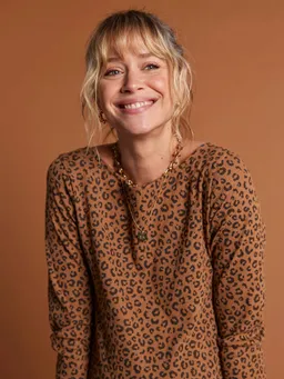 Envie De Fraise Umstandsshirt mit Leoprint ENVIE DE FRAISE – Produktbild 1 von 1