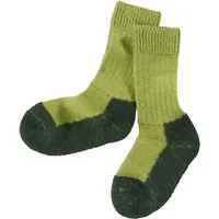 hirsch natur Kinder Trekkingsocken Bio-Schurwolle maigrün-tanne Gr.23-24, Grün, – Produktbild 1 von 1