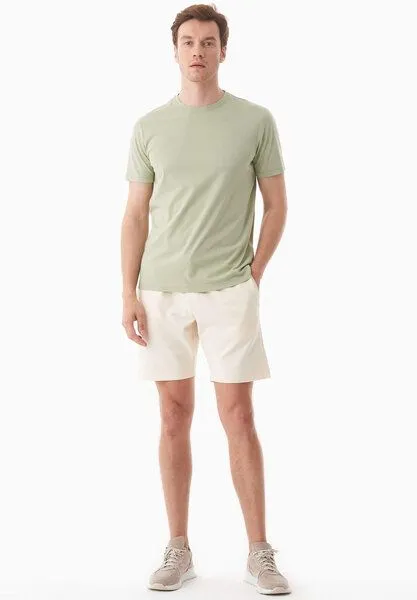 ORGANICATION ORGANICATION SAHIN | Leichte Sweatshorts aus Bio-Baumwolle, Off white, – Produktbild 1 von 3