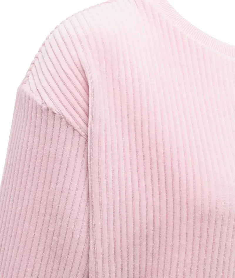 ragwear ragwear Sweatshirt Dellani Cordy Langarm Oberteil in Kord-Optik, Rosa, – Produktbild 4 von 4