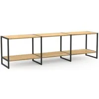 ekomia ekomia Lowboard Wega Minimal, Schwarz, – Produktbild 1 von 1