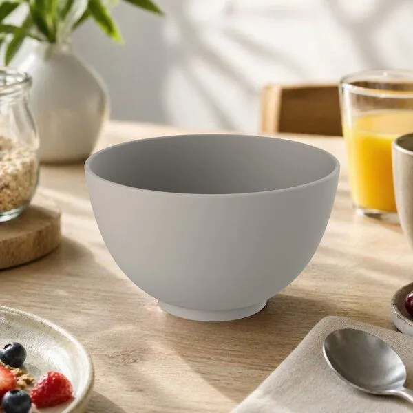 elasto elasto Müslischale aus Kunststoff, Haselnuss, – Produktbild 3 von 4