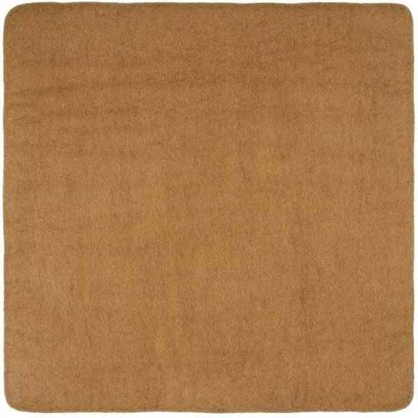 myfelt myfelt Flachfilz Sitzauflage (⌀ 36 cm, 36 x 36 cm), Karamell (omar), – Produktbild 1 von 4