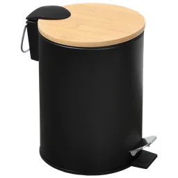 Kesper Kesper Kosmetikeimer Bambus schwarz 3l – Produktbild 1 von 1
