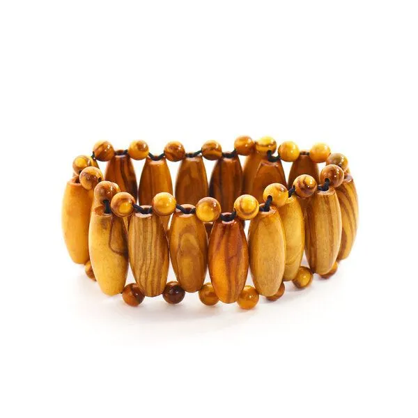 Mitienda Shop Mitienda Shop Armband aus Holz Perlen – Produktbild 3 von 7