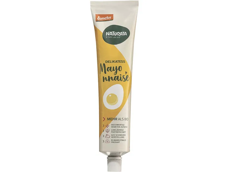 Naturata NATURATA Bio-Mayonnaise, demeter-zertifiziert, 185 ml – Produktbild 1 von 1