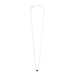 Design Letters Little Big Love Halskette Burgundy - Silber – Produktbild 1 von 1