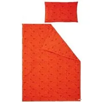 loud proud loud + proud Kinder Jersey Bettwäsche-Set 100 x 135cm, GOTS-zertifiziert, Copper(rot), – Produktbild 1 von 1