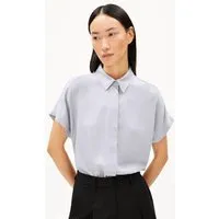 ARMEDANGELS ARMEDANGELS LARISAANA Damen Bluse aus LENZING ECOVERO Viskose, Misty morning, – Produktbild 1 von 1