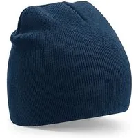 Beechfield Beechfield Damen/Herren Recycled Original Pull-On Beanie Mütze Wintermütze, Navy, – Produktbild 1 von 1