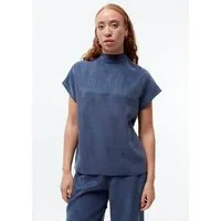 Givn Berlin Givn Berlin Kurzarmbluse GBLETIZIA mit Stehkragen aus TENCEL mit Peach-Effekt – Produktbild 1 von 1