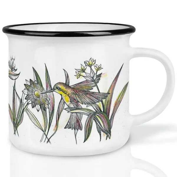 LIGARTI LIGARTI Keramiktasse – Kolibris Dschungel – Produktbild 1 von 1