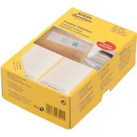 Avery Zweckform Avery Zweckform Frankier-Etiketten 128 x 38 mm, doppelt, 500 Stk. – Produktbild 1 von 1