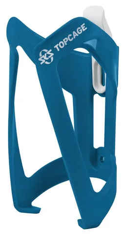 SKS GERMANY SKS Topcage Flaschenhalter blau, leichter und robuster Kunststoff, flexibles Design für 1,5-Liter-PET-Flaschen, verstellbarer Fanghaken, Gewicht 53 g, Made in Germany. – Produktbild 1 von 1