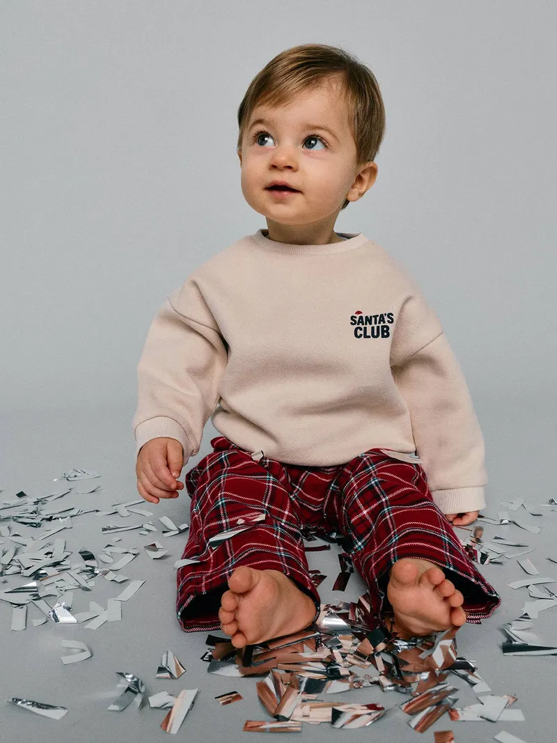 Envie De Fraise Baby Schlafanzug SANTA'S CLUB Family Weihnachts-Capsule ENVIE DE FRAISE, Rot, – Produktbild 2 von 4
