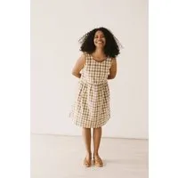 TIRALAHILACHA TIRALAHILACHA Hazel straps dress vichy print – Produktbild 1 von 1