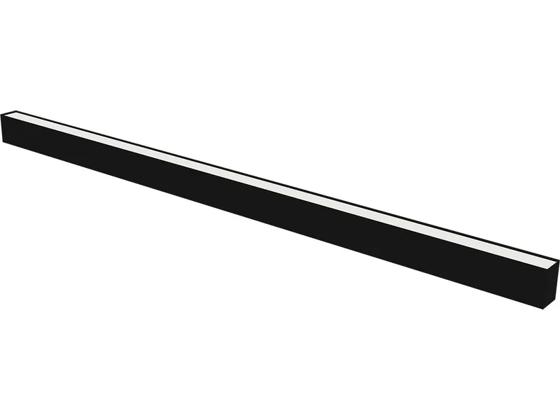 REV REV LED-Aufbauleuchte mit Diffusor, 150 cm, 4.400 lm, Aluminium, schwarz – Produktbild 1 von 1