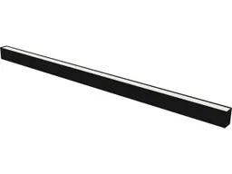 REV REV LED-Aufbauleuchte mit Diffusor, 150 cm, 4.400 lm, Aluminium, schwarz – Produktbild 1 von 1