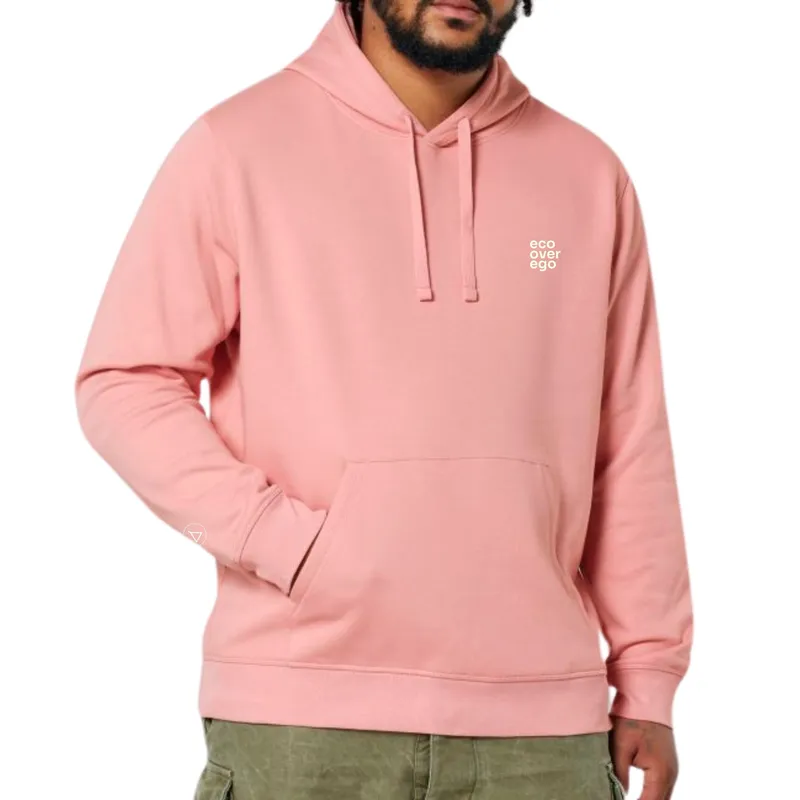 Inaska Inaska Damen vegan Hoodie Unisex Eco Statement Weiches Rosa Creme, Rosa, – Produktbild 1 von 2
