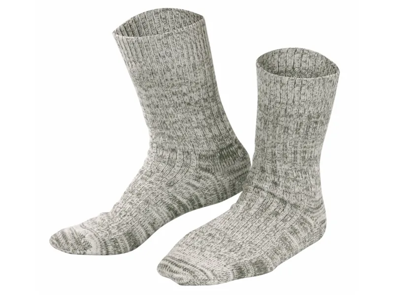 Living Crafts Living Crafts - Unisex Norwegersocken (50% Bio-Baumwolle; 48% Bio-Wolle; 2% Elasthan), Grün, – Produktbild 1 von 2