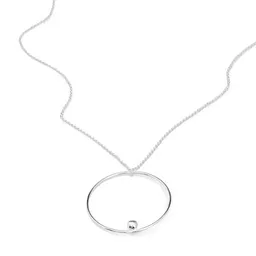 Jonathan Radetz Jewellery Jonathan Radetz Jewellery Kette EFFECT, Silber 925, Sterlingsilber, Länge 43 -53 cm, Durchmesser 30mm, Handmade in Germany, JRJ – Produktbild 1 von 1