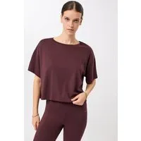 mandala MANDALA Damen vegan T-Shirt Boxy Ruby – Produktbild 1 von 1