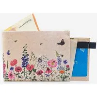 paprcuts paprcuts RFID Portemonnaie Pro, Blumenwiese 2.0. (beige), – Produktbild 1 von 1