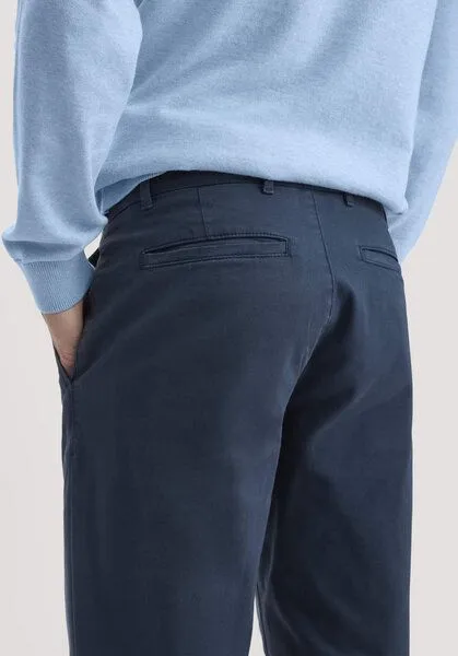 hessnatur hessnatur Chino LENN Regular aus Bio-Baumwolle, Nachtblau, – Produktbild 6 von 7