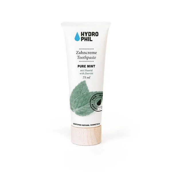 Hydrophil Hydrophil Zahncreme Pure Mint 75ml – Produktbild 3 von 3