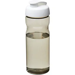 H2O ACTIVE® H2O ACTIVE® H2O Eco Sportflasche mit Klappdeckel, 650 ml, Schwarz / weiß, – Produktbild 1 von 1