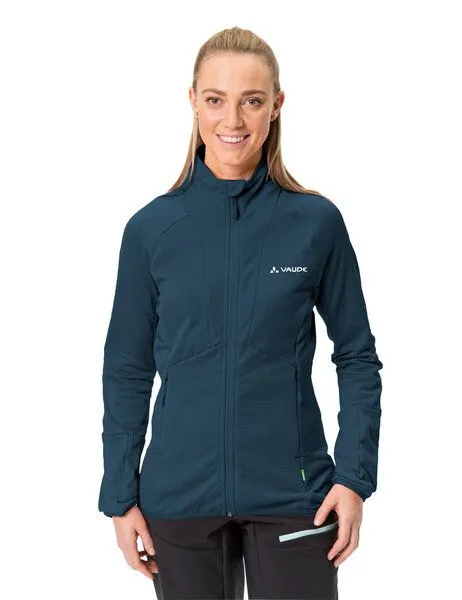 Vaude VAUDE Jacken Women's Monviso Fleece FZ Jacket II, Dunkel-blau, – Produktbild 4 von 6