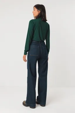 SKFK SKFK Damen vegan Jeans Ainhize Blau – Produktbild 1 von 1