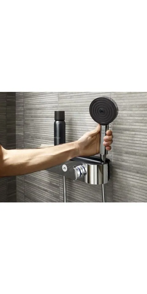 Hansgrohe Hansgrohe Handbrause HG Handbrause PULSIFY 105 3jet EcoSmart Relaxation chrom, (1-tlg) – Produktbild 6 von 8