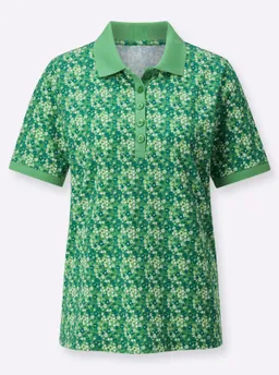 Witt Poloshirt apfel-zitrone-bedruckt – Produktbild 1 von 1