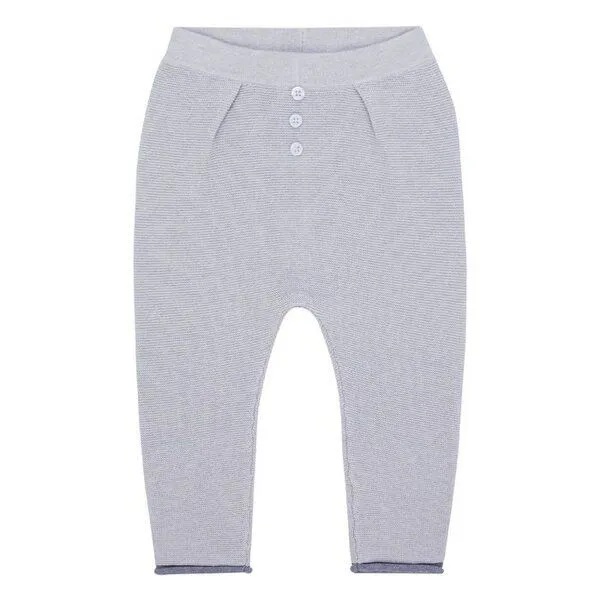 Sense Organics sense-organics Baby Leggings Pablo von Sense Organics, Glattstrick GOTS, Eisgrau, – Produktbild 1 von 1