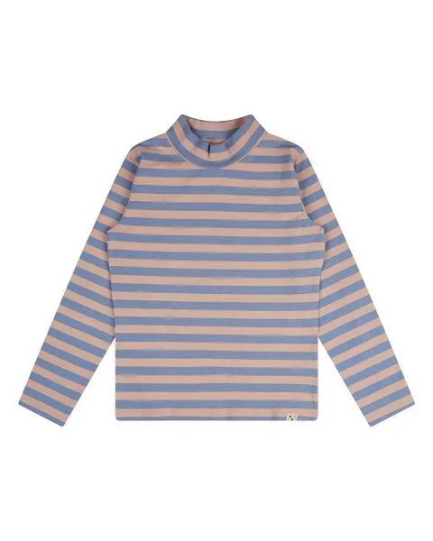 MATONA Matona Hochgeschlossenes langärmliges Shirt für Kinder / High Neck Longsleeve, Rose-blue, – Produktbild 4 von 4