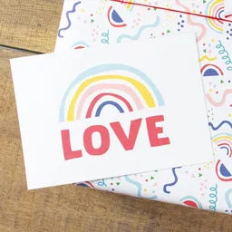 Bow & Hummingbird Bow & Hummingbird Postkarte Love – Produktbild 1 von 1
