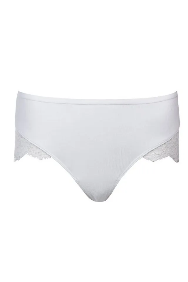 mey mey Taillenslip Mey Damen Taillen-Slip Serie Organic Cotton Uni (1-St., 1), Weiß, – Produktbild 2 von 4