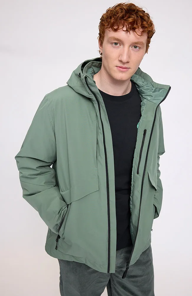 Mazine Mazine Herren vegan Pufferjacke Jade, Hellgrün, – Produktbild 1 von 2