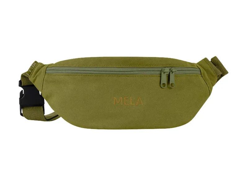MELA Bauchtasche Hip Bag | von MELA | Fairtrade & GOTS zertifiziert, Olivgrün, – Produktbild 1 von 5