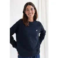 TWOTHIRDS TWOTHIRDS Damen vegan Sweatshirt Santa Monica Navy – Produktbild 1 von 1