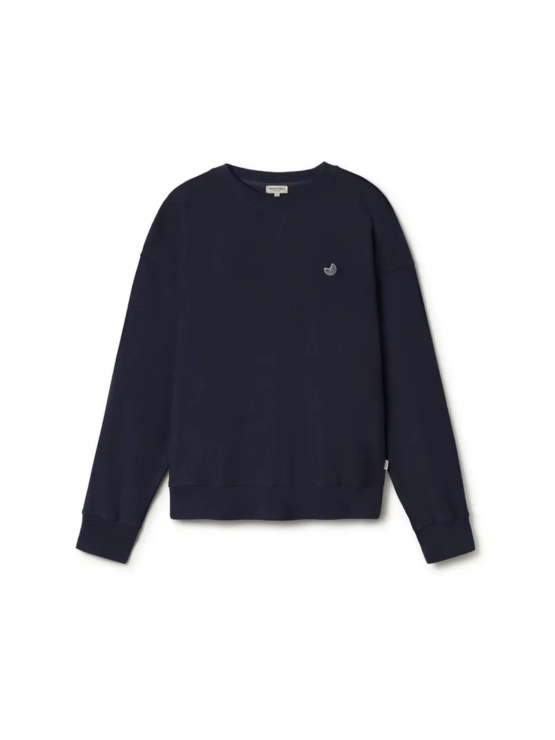TWOTHIRDS TWOTHIRDS Herren vegan Sweatshirt Middelhagen Navy, Extra dunkelblau, – Produktbild 2 von 2