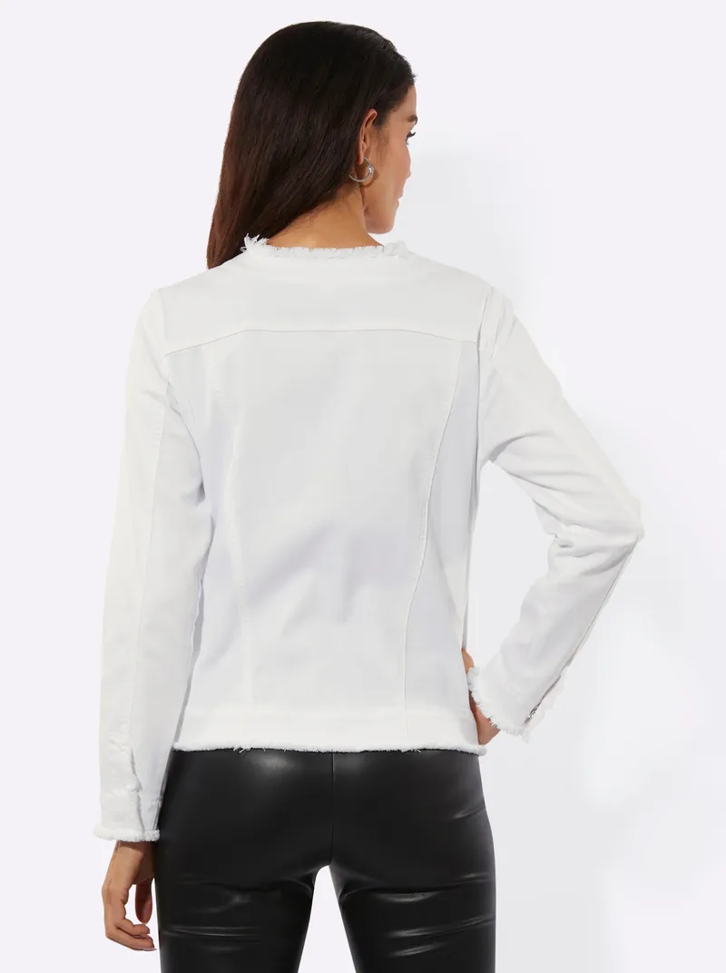 Witt Jeansblazer, Ecru, – Produktbild 2 von 2