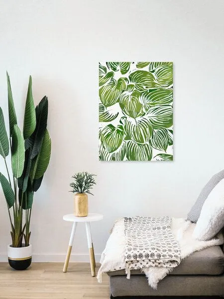 Photocircle Photocircle Poster / Leinwandbild - Wild Leaves III – Produktbild 4 von 4