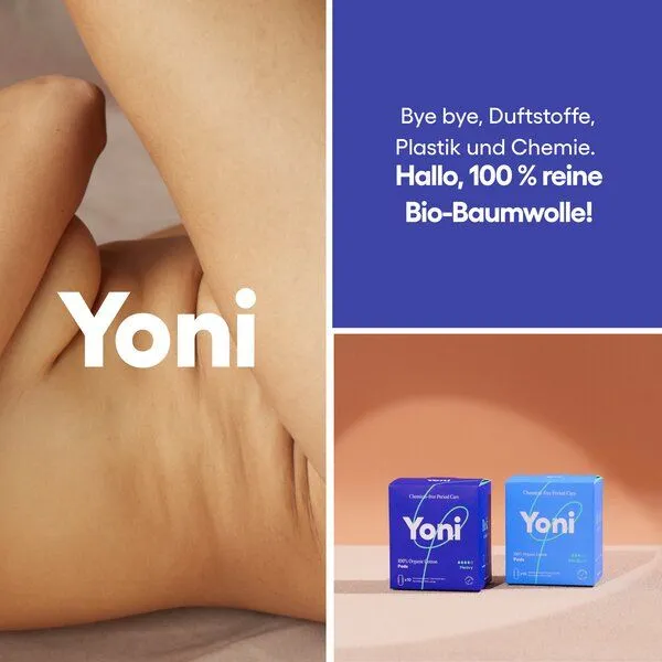 Yoni Yoni Damenbinden mit Flügeln Heavy (10 Stück) – Produktbild 6 von 6