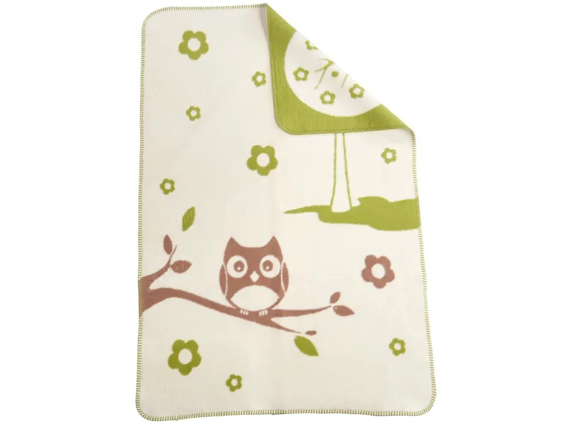 Richter Textilien Richter Textilien Babydecke Bio-Baumwolle Einstein natur Maße 75 x 100 cm, Mehrfarbig, – Produktbild 2 von 2